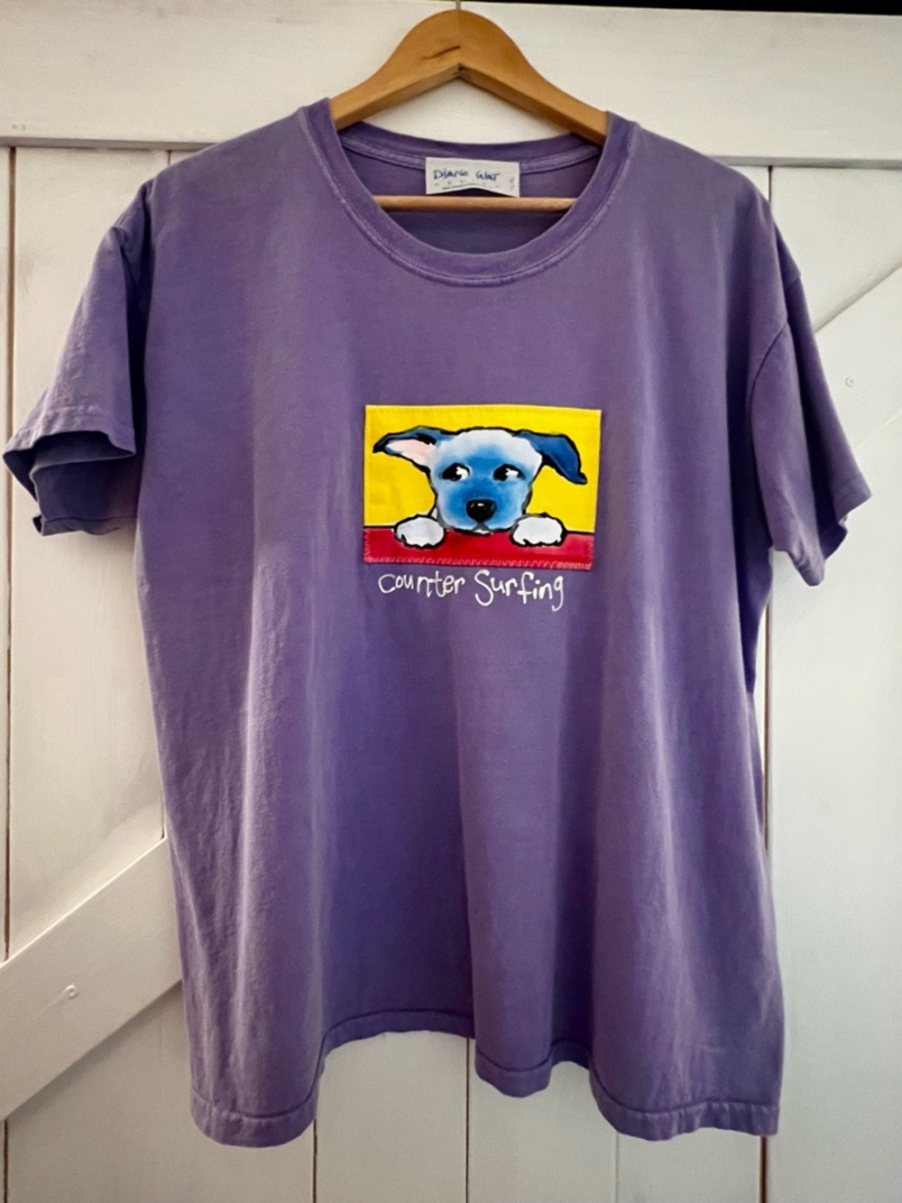 Vintage Diane Wat - “Counter Surfer” Dog T Shirt